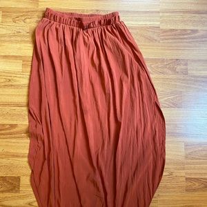 *SALE* H&M Rust Maxi skirt size XS